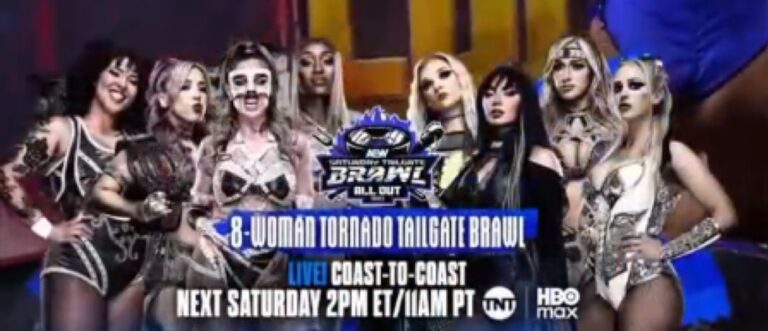 Eight-Woman Tornado Tag Team Match Announced For AEW Saturday Tailgate Brawl