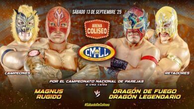 CMLL Sábado De Coliseo Results (9/13/2025): Depredadores vs. Dragones, More