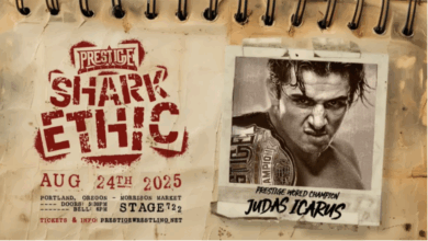 Prestige Shark Ethic Results (8/24): Judas Icarus vs. Titus Alexander