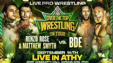 OTT On Tour From Athy, Kildare, Ireland Results (9/14): Renzo Rose, Liamo And More Compete