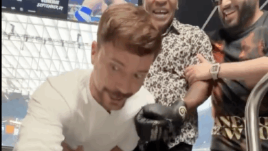 Mr Beast Takes Mike Tyson Blow To The Gut