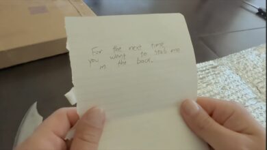 The Young Bucks Receive Knife And Note About Stabbing Someone In The Back In The Mail On Being The Elite