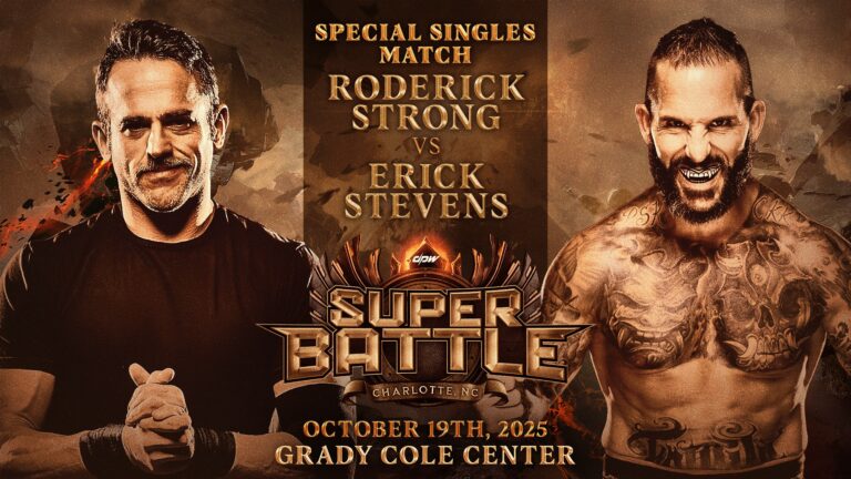 Roderick Strong vs. Erick Stevens Set For DEADLOCK Pro’s ‘Super Battle’ Show