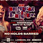 No Holds Barred Stipulation Added To Queen Aminata vs. Thekla At AEW: September To Remember