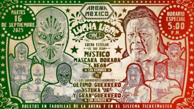 CMLL Martes de Arena Mexico (9/16/2025).