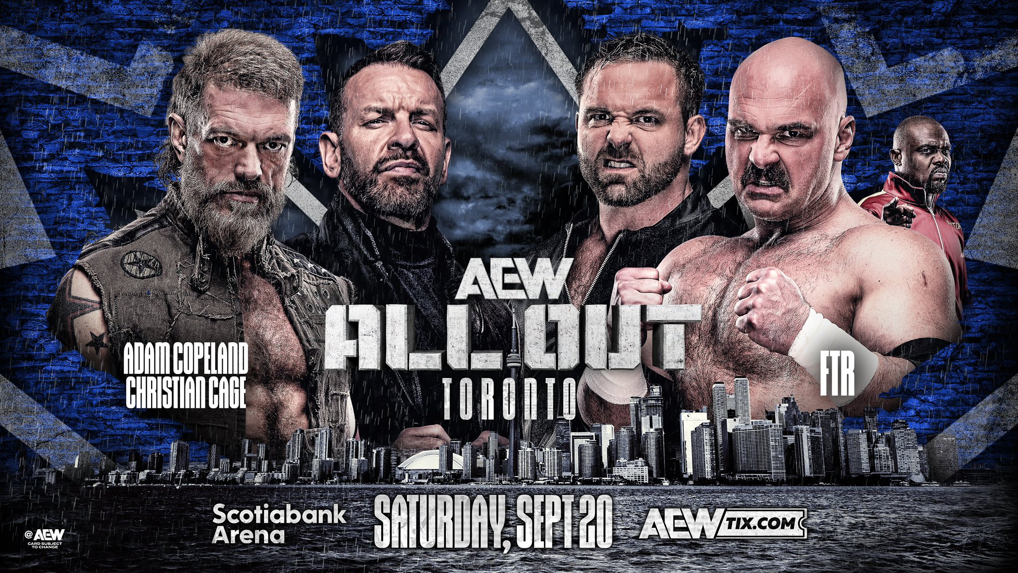 christian cage cope ftr aew all out