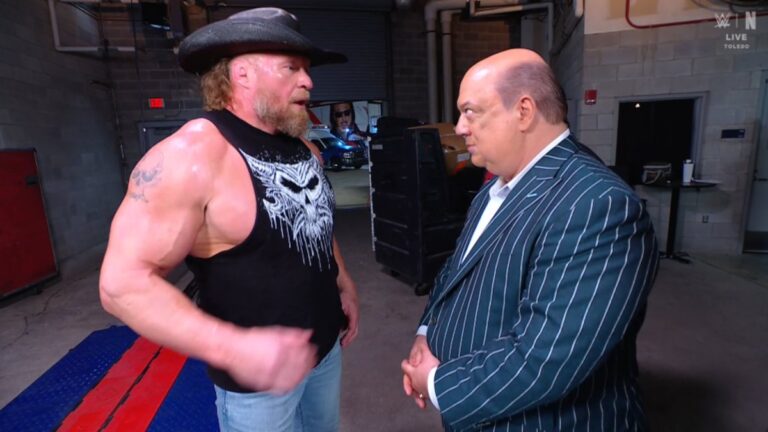 Brock Lesnar Runs Into Paul Heyman On WWE SmackDown, Tells Heyman They Should Talk