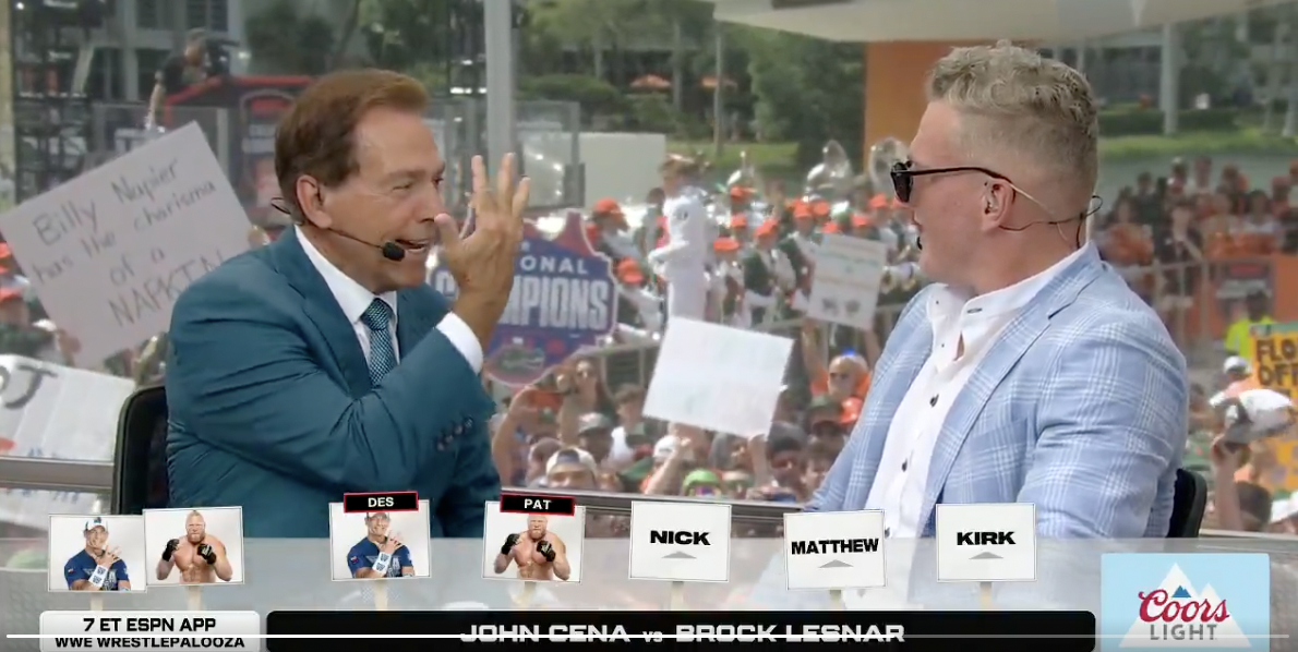 nick saban college gameday