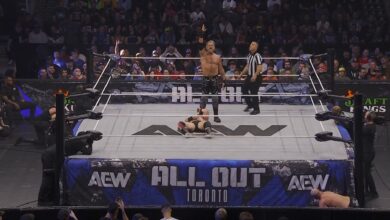 Adam Copeland Does ‘You Can’t See Me’ & Attitude Adjustment At AEW All Out, Crowd Chants For John Cena