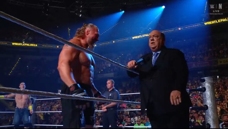 Paul Heyman Introduces Brock Lesnar At WWE Wrestlepalooza