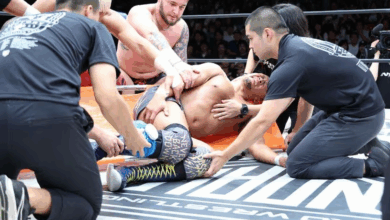 Daiki Inaba Stretchered Off After Injury At Pro Wrestling NOAH Show