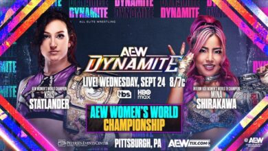 Kris Statlander To Defend AEW Women’s World Title Against Mina Shirakawa On 9/24 AEW Dynamite