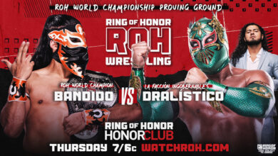 Dralístico To Face Bandido In ROH World Title Proving Ground Match On 9/25 ROH On HonorClub