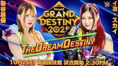 IYO SKY To Face Mayu Iwatani On October 26 At Marigold Grand Destiny