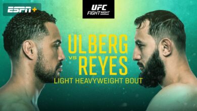 UFC Fight Night: Ulberg vs. Reyes Results