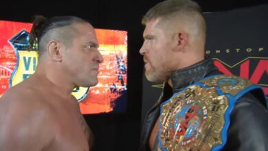 El Mesías Confronts Steve Maclin At TNA Victory Road