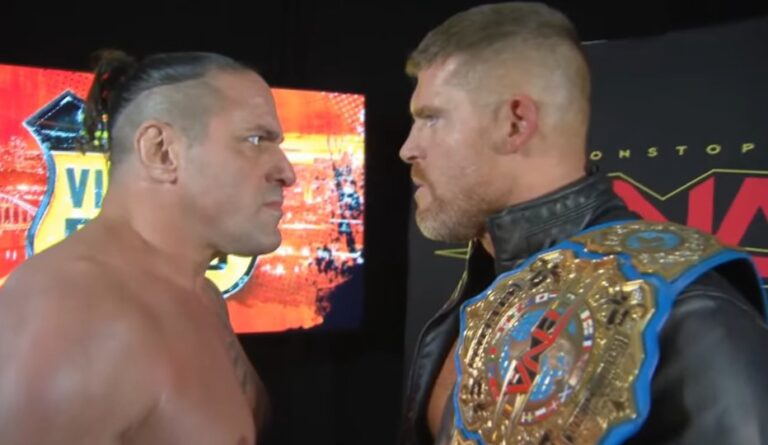 El Mesías Confronts Steve Maclin At TNA Victory Road