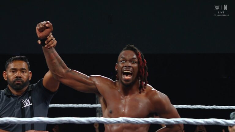 Je’Von Evans Scores Victory Over Josh Briggs At WWE NXT No Mercy