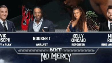 WWE Accidentally Uses Samantha Irvin’s Graphic While Showing NXT No Mercy Broadcast Team