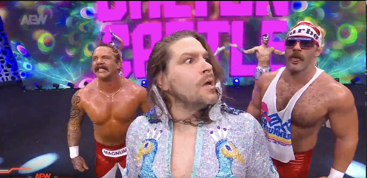 dalton castle aew collision