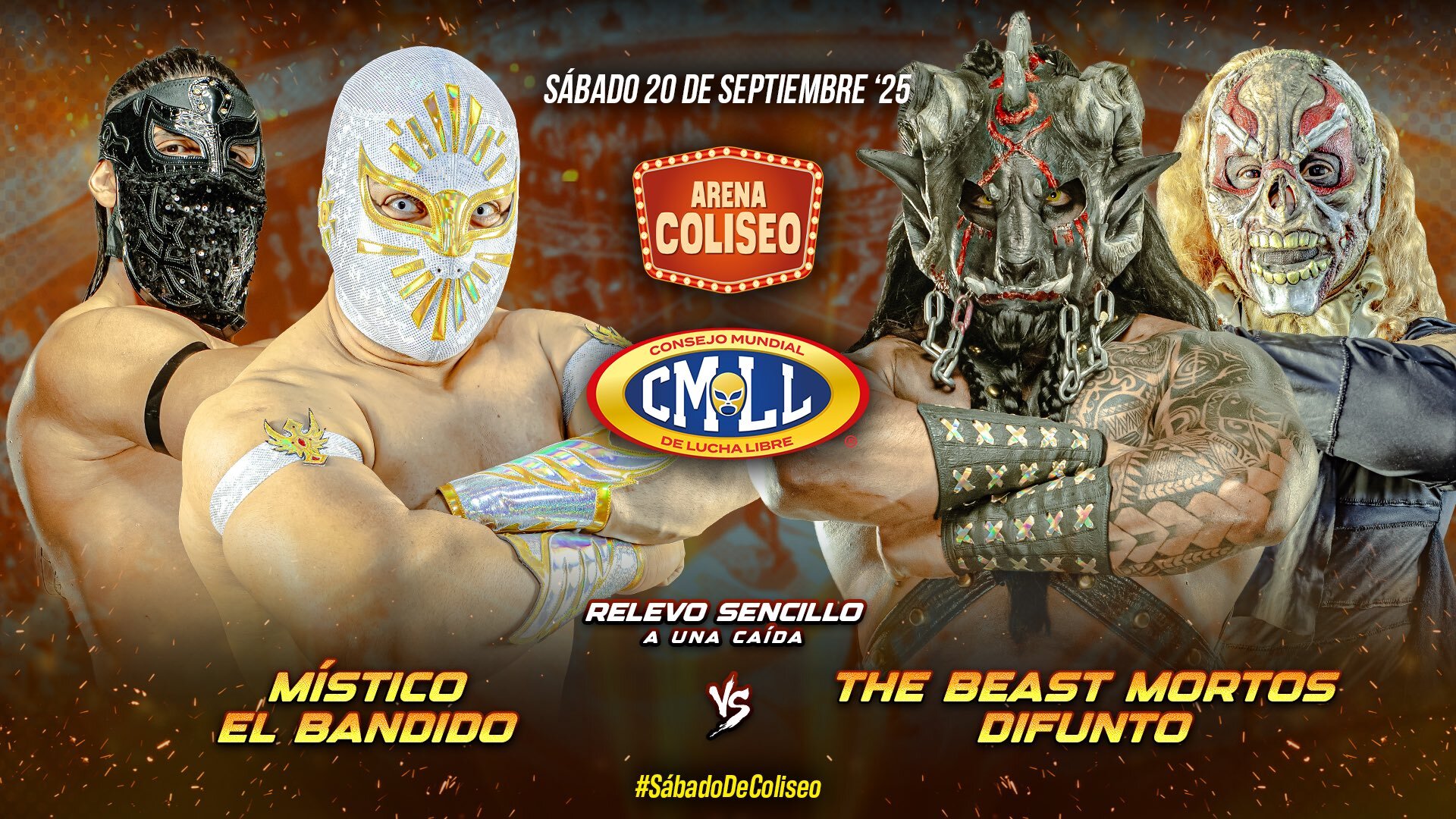 CMLL Sábado De Coliseo (9/27/2025)