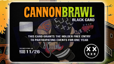 CannonBrawl Black Card To Be Auctioned Off, Card Gives Access To Indie Events For A Year