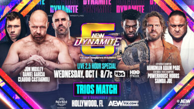 AEW Dynamite Preview, Start Time, How To Watch (10/1): Sixth Anniversary Event