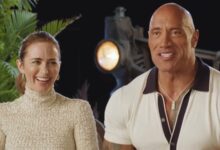 The Rock Emily Blunt