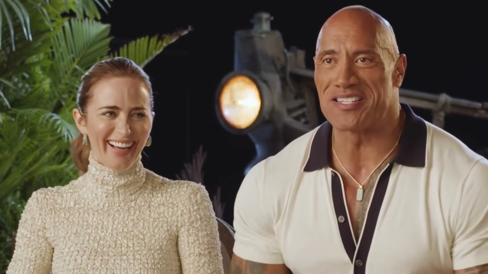 The Rock Emily Blunt