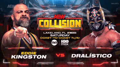 Eddie Kingston vs. Dralistico, Kevin Knight vs. A Member Of FTR Set For 10/4 AEW Collision