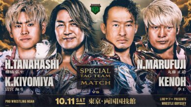 Hiroshi Tanahashi Teaming With Kaito Kiyomiya, WWE’s Charlie Dempsey & Harlem Lewis Set For NOAH Wrestle Odyssey
