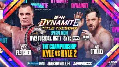 TNT Title Fight, Jurassic Express Returns To Action, Hangman Page/Samoa Joe Segment, More Added To AEW Dynamite: Title Tuesday 2025