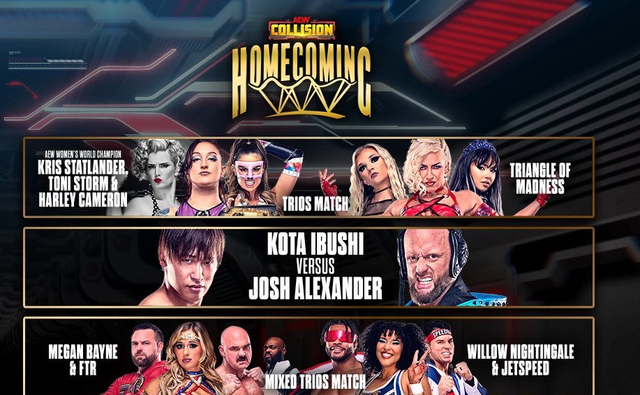 aew collision homecoming