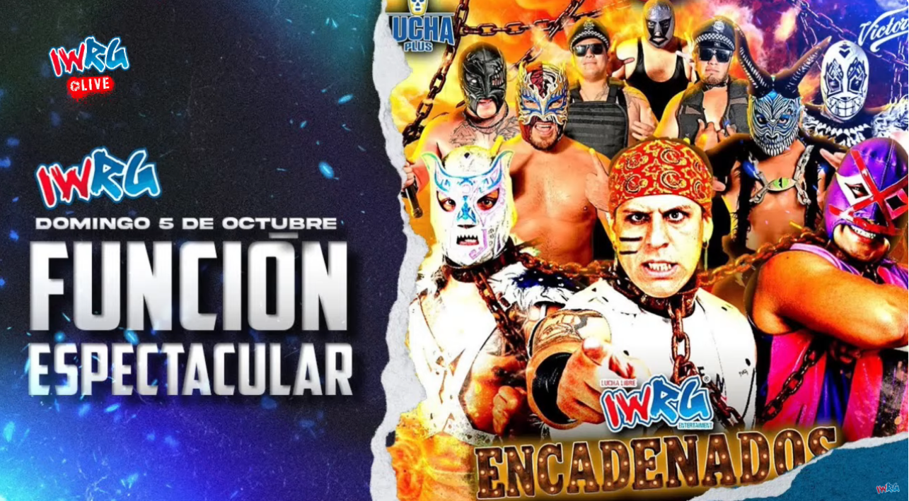 IWRG Encadenados Stream & Results (10/5/2025): Dog Collar Match, More