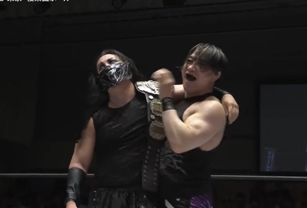 douki iwgp junior title win
