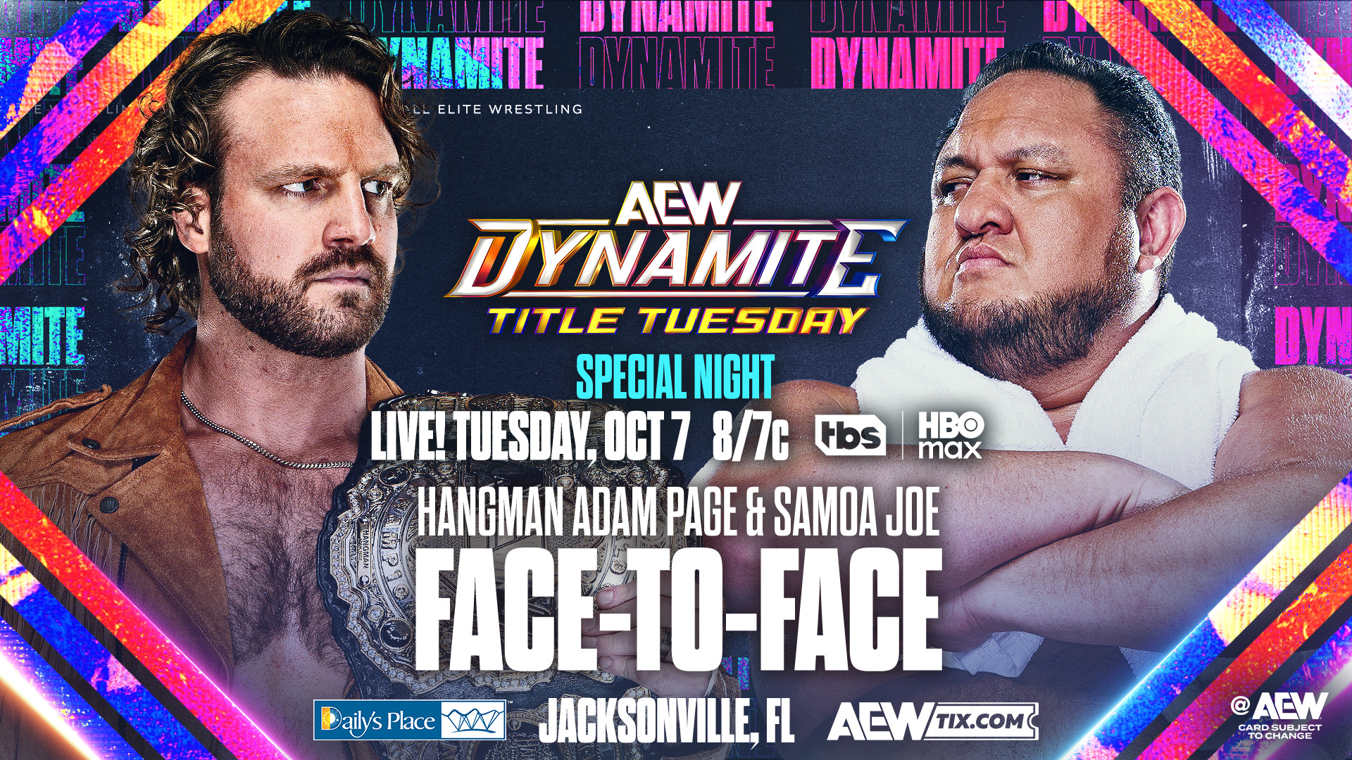 aew dynamite title Tuesday