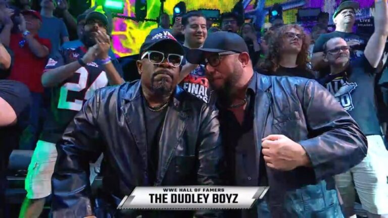 Team 3D (Bully Ray & D-Von Dudley) In Attendance At NXT vs. TNA Showdown