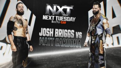 Matt Cardona vs. Josh Briggs, Battle Royal For NXT Women’s Title Shot, El Hijo de Dr. Wagner Jr. Set For 10/14 WWE NXT