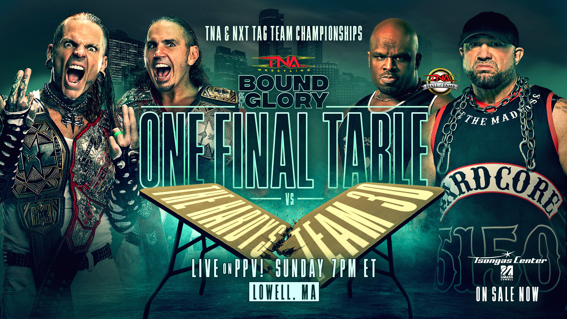 hardy boyz team 3d tna bound for glory
