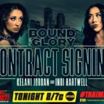 Kelani Jordan & Indi Hartwell Contract Signing Set For 10/9 TNA iMPACT