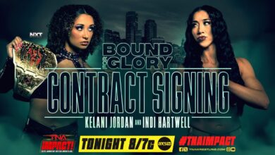 Kelani Jordan & Indi Hartwell Contract Signing Set For 10/9 TNA iMPACT
