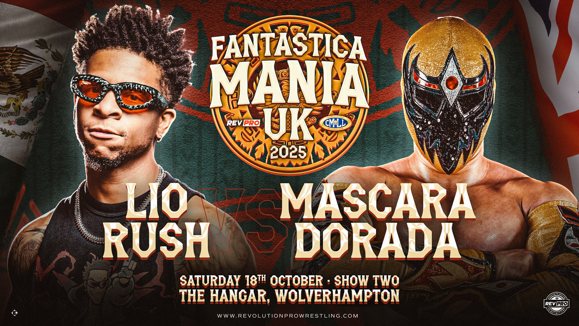 Lio Rush Mascara Dorada