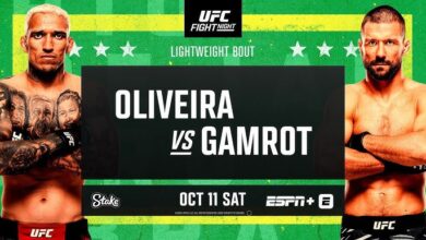 UFC Fight Night: Oliveira vs. Gamrot Results: Charles Oliveira Submits Mateusz Gamrot