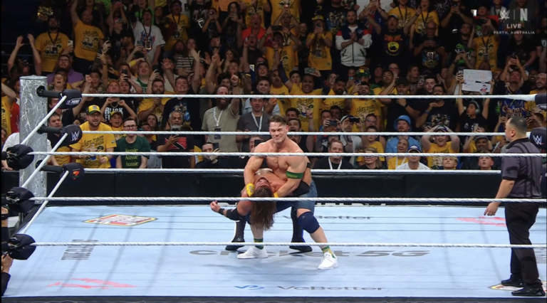 John Cena And AJ Styles Pay Tribute To Bray Wyatt, Christopher Daniels, Chris Jericho, Samoa Joe, More In Crown Jewel Match