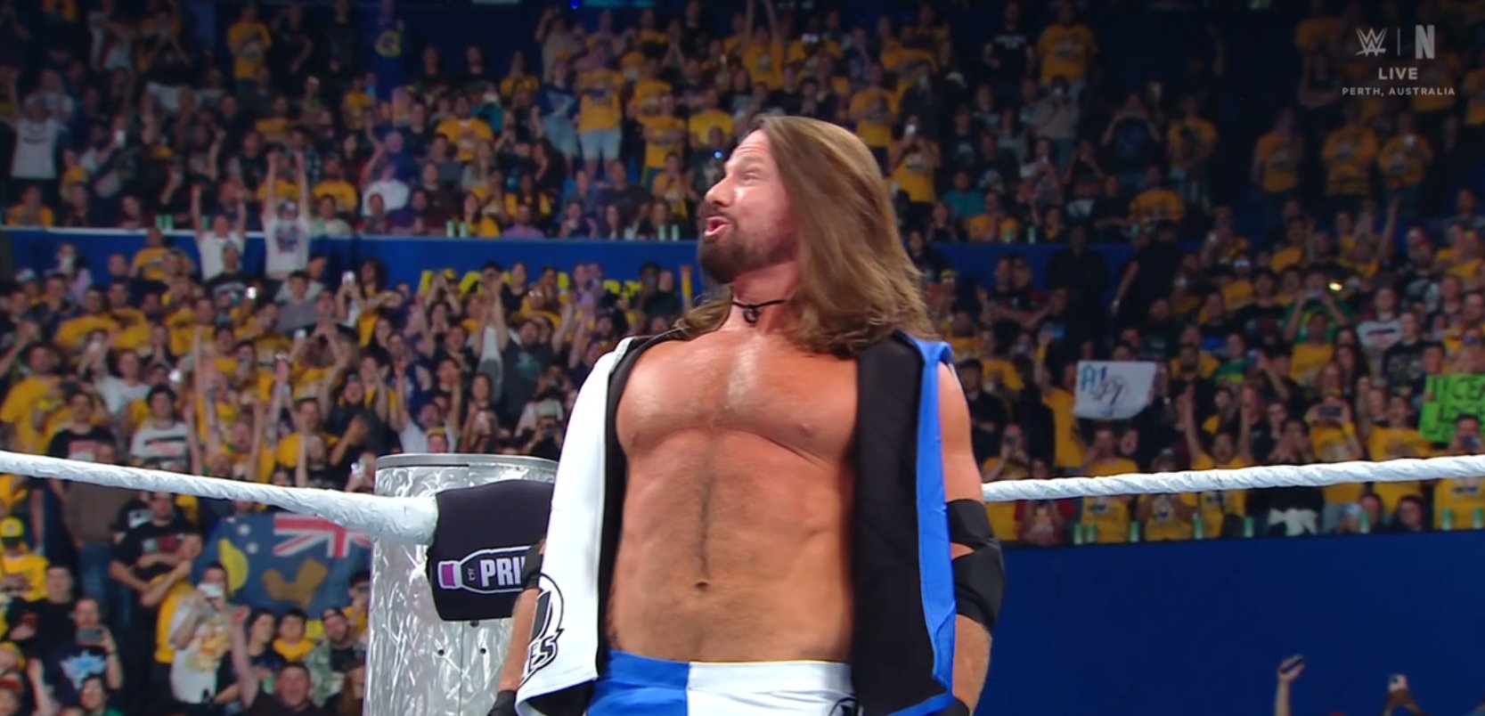 john cena aj styles wwe crown jewel