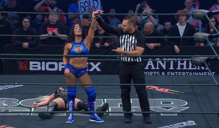 Tessa Blanchard Uses Object To Score Win Over Gia Miller At TNA Bound For Glory