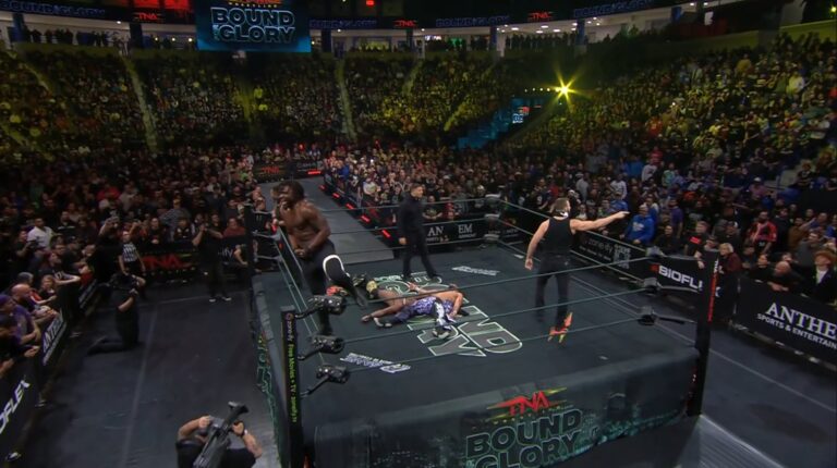 DarkState Crashes X Division Title Match Between Leon Slater & Je’Von Evans At TNA Bound For Glory