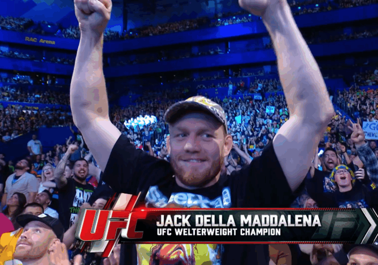UFC Champions Jack Della Maddalena And Alexander Volkanovski Attend WWE Raw