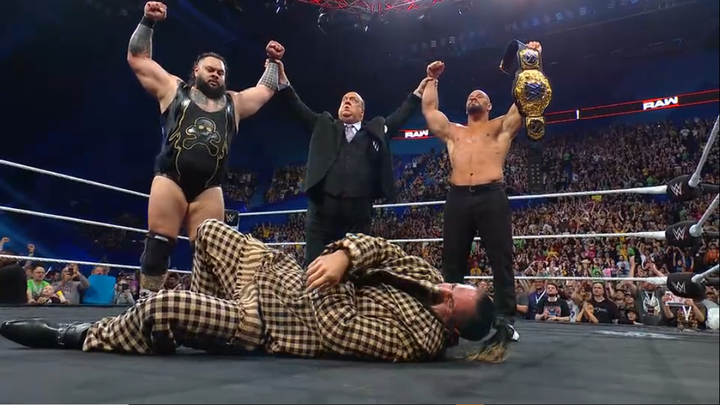 bron breakker Bronson reed wwe raw