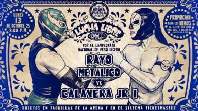 CMLL Lunes Clásico Results (10/13/2025): Rayo Metálico vs. Calavera Jr. I, Hermanos Chávez, Místico, Templario, More